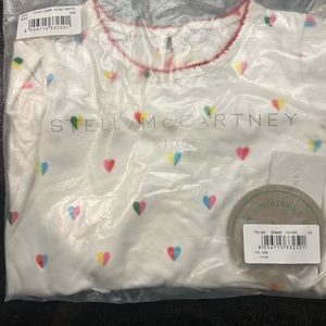 Stella McCartney Kids | Baby Girl's Short-Sleeve Hearts Dress | 12M NWT